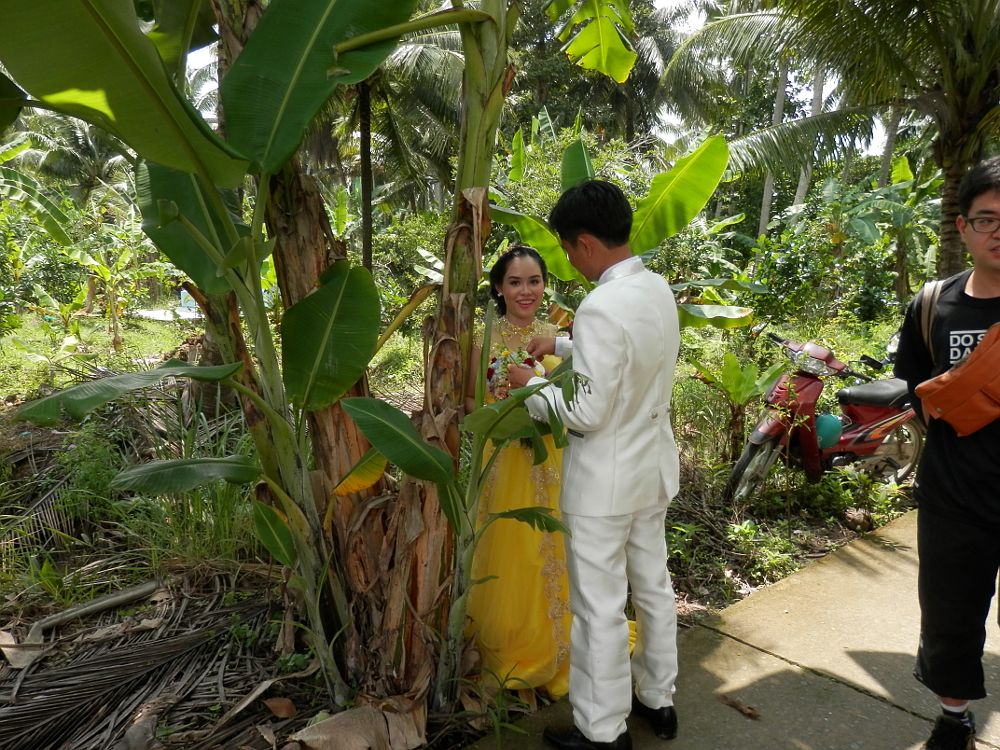ベトナムメコン川クルーズ 結婚式