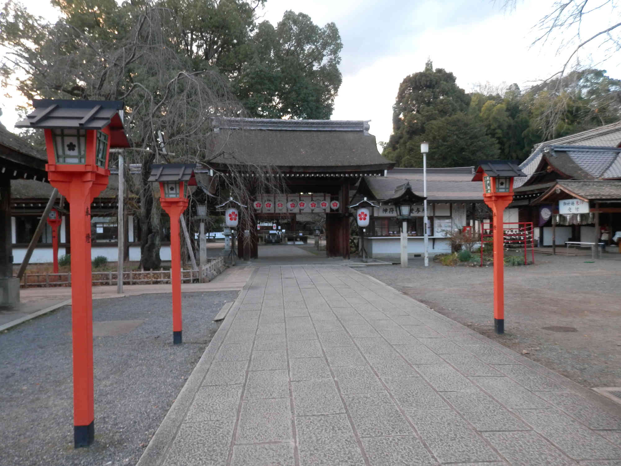 平野神社の境内