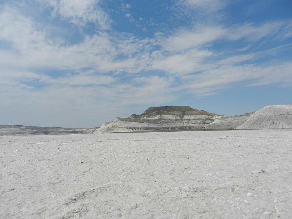 カザフスタン トズバイル塩湖