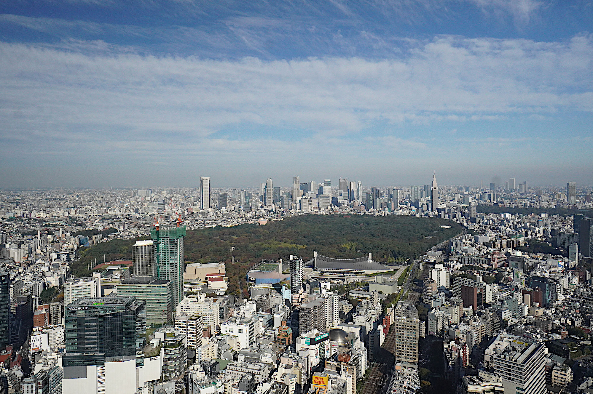 渋谷スカイからの景色