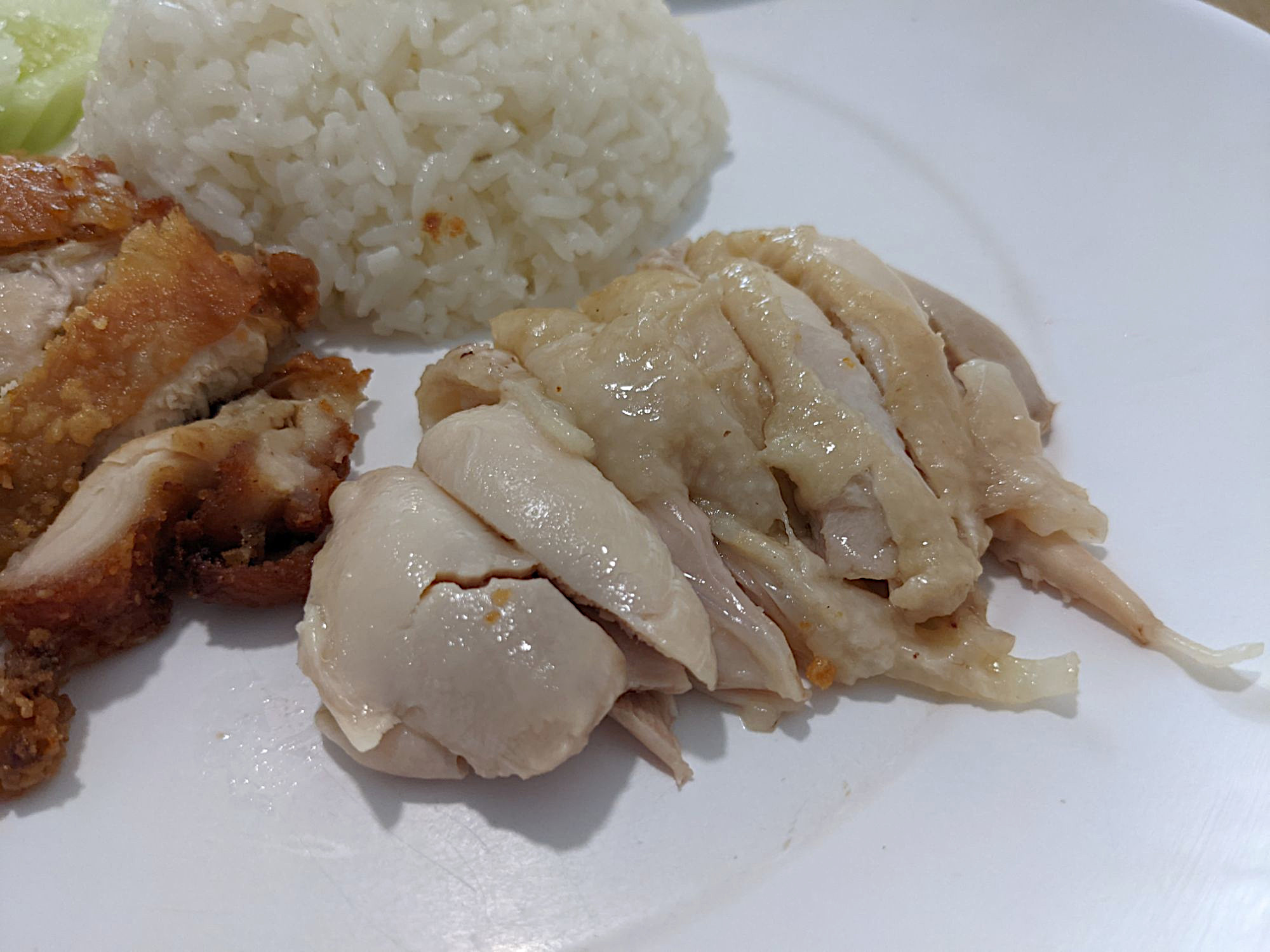 「Chicken rice Koyi」のカオマンガイ